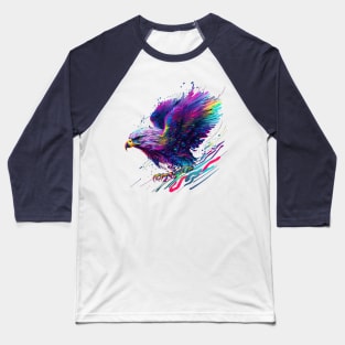 Bald Eagle - Splosion Series Baseball T-Shirt